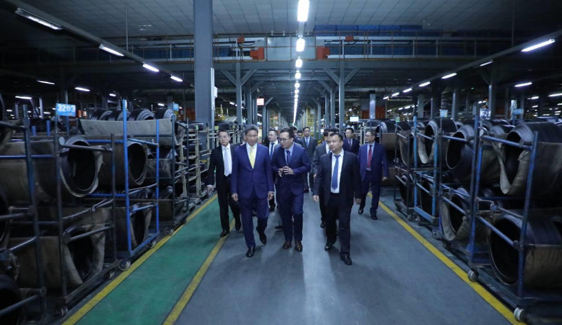 China tire factory in Southeast Asia