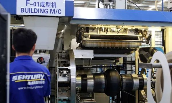 China tire factory in North Africa